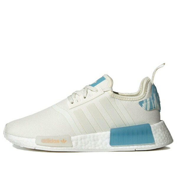 adidas アディダス レディース スニーカー Off White / Preloved Blue / Halo Blush 【(WMNS) adidas Originals NMD_R1 Shoes 'Off White Preloved Blue' IE9612】 サイズ US_7(24.0cm)｜asty