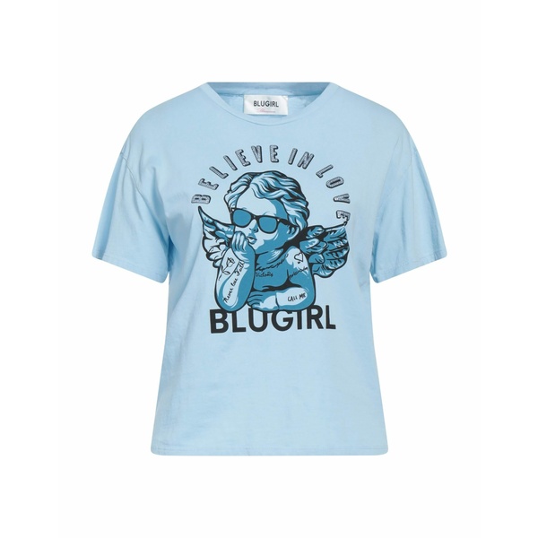 【送料無料】 ブルマリン レディース Tシャツ トップス T-shirts Azure