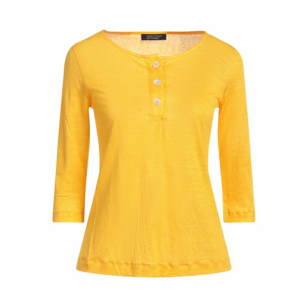 【送料無料】 アラゴナ レディース Tシャツ トップス T-shirts Yellow