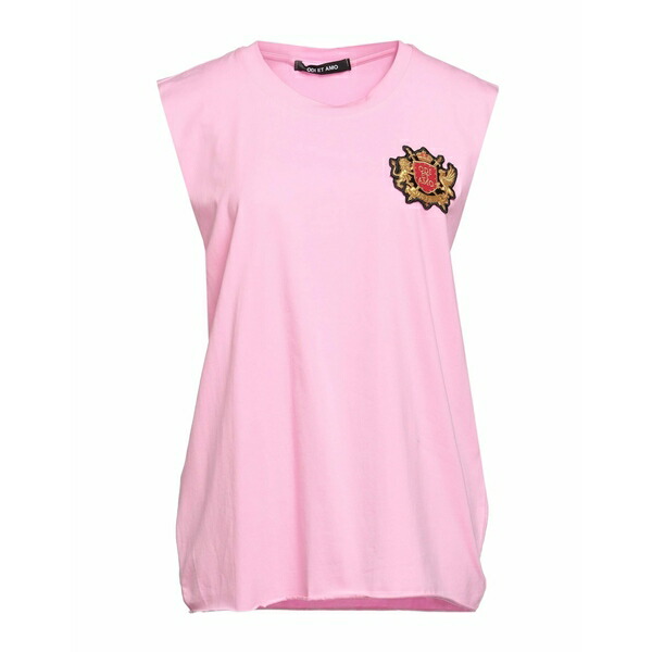 【送料無料】 オーディー エト アモー レディース Tシャツ トップス T-shirts Pink