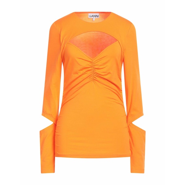 【送料無料】 ガニー レディース Tシャツ トップス T-shirts Orange
