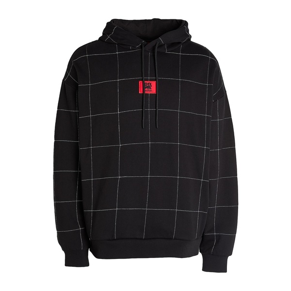 【送料無料】 ヒューゴボス メンズ パーカー・スウェットシャツ アウター Sweatshirts Black|asty