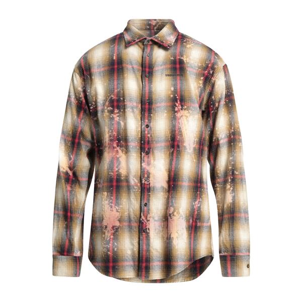 【送料無料】 ディースクエアード メンズ シャツ トップス Shirts Green|asty