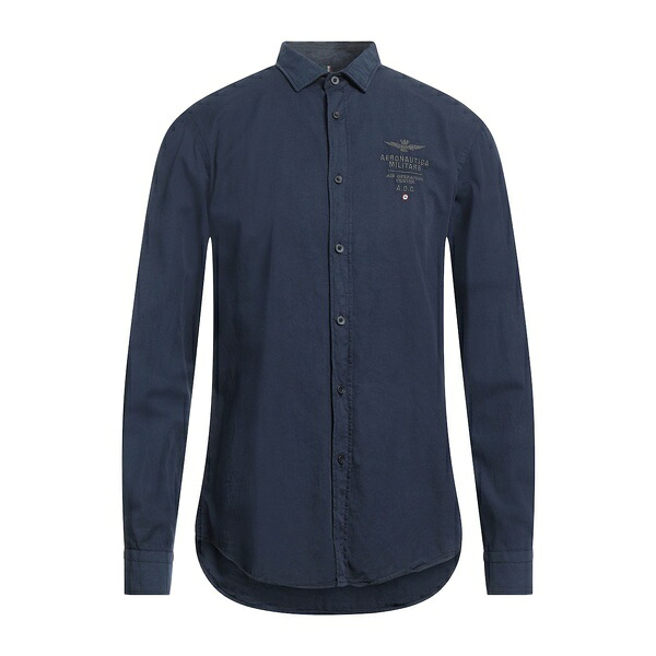 【送料無料】 アエロナウティカ ミリターレ メンズ シャツ トップス Shirts Blue