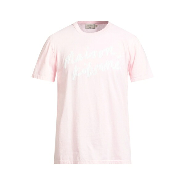 【送料無料】 メゾン キツネ メンズ Tシャツ トップス T-shirts Pink