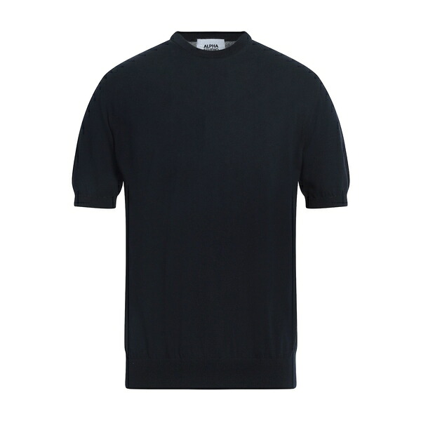 【貨物輸送無料】 アルファス テューディオ メンズ 編み物\u0026プルオーバー アウター Sweaters Blue