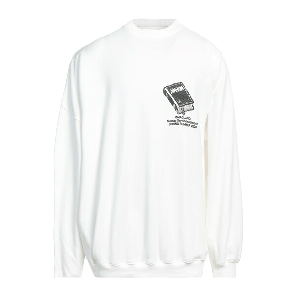 【送料無料】 マリアーノ メンズ パーカー・スウェットシャツ アウター Sweatshirts White