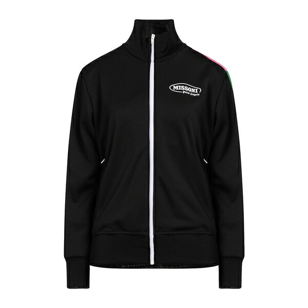 【送料無料】 ミッソーニ メンズ パーカー・スウェットシャツ アウター Sweatshirts Black