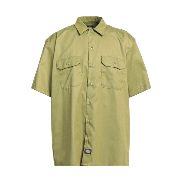 【送料無料】 ディッキーズ メンズ シャツ トップス Shirts Green