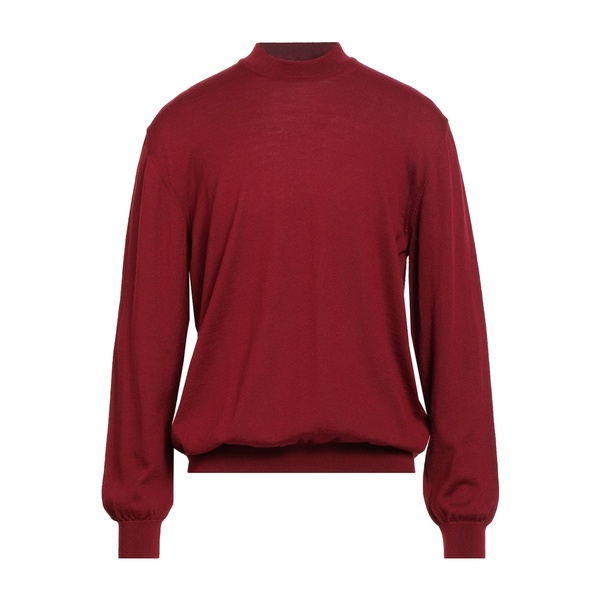 【貨物輸送無料】 ジョフェラーリ メンズ 編み物\u0026スウェーター アウター Turtlenecks Red ニット・セーター-トップス-メンズファッション