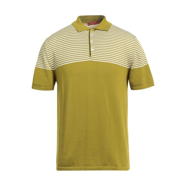 【送料無料】 ダニエル フィエゾリ メンズ Tシャツ トップス Polo shirts Green