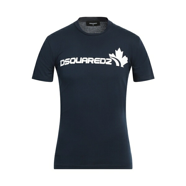 【送料無料】 ディースクエアード メンズ Tシャツ トップス T-shirts Blue