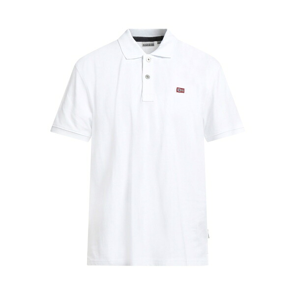 【貨物輸送無料】 ナパピリ メンズ プルオーバー トップス Polo shirts White