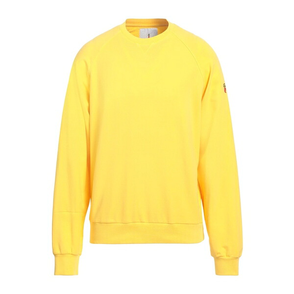 【貨物輸送無料】 コオペラティーヴァ ペスカトーリ ポシリポ メンズ パーカー・スウェットシャツ アウター Sweatshirts Yellow