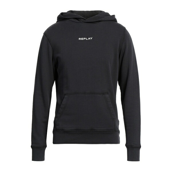 【貨物輸送無料】 リプレー メンズ パーカー・スウェットシャツ アウター Sweatshirts Grey
