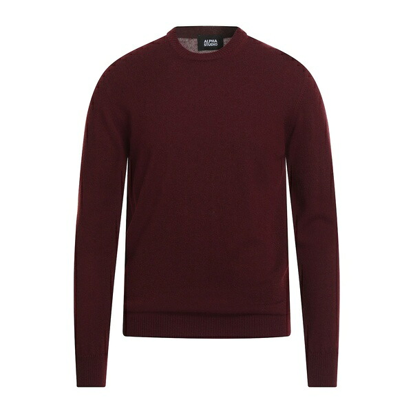 【貨物輸送無料】 アルファス テューディオ メンズ 編み物\u0026プルオーバー アウター Sweaters Red