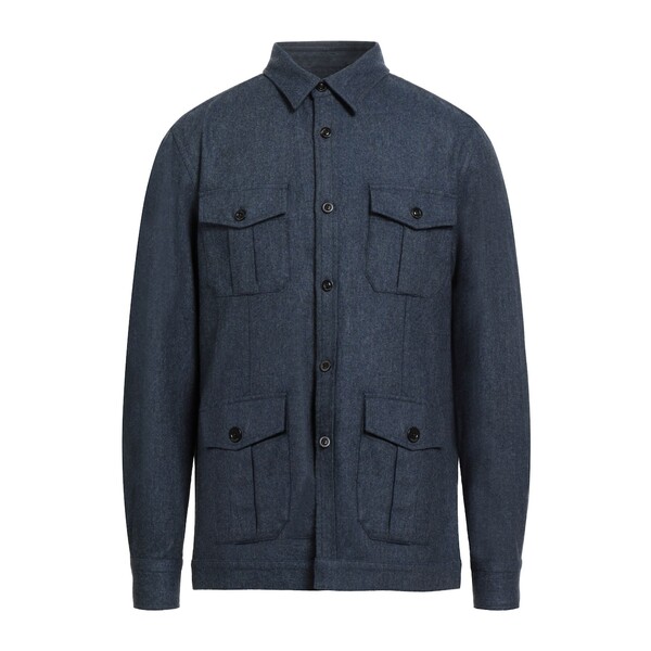【送料無料】 ボリオリ メンズ シャツ トップス Shirts Blue｜asty