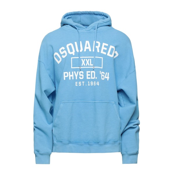 【送料無料】 ディースクエアード メンズ パーカー・スウェットシャツ アウター Sweatshirts Azure