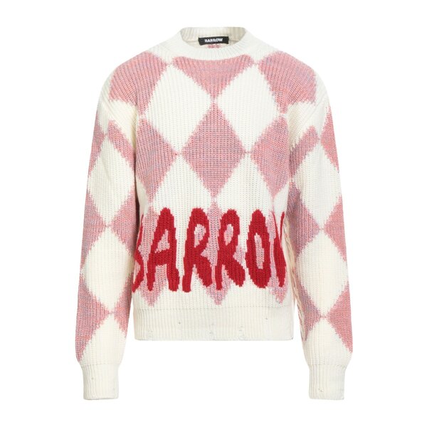 【送料無料】 バロウ メンズ ニット&セーター アウター Sweaters Pink