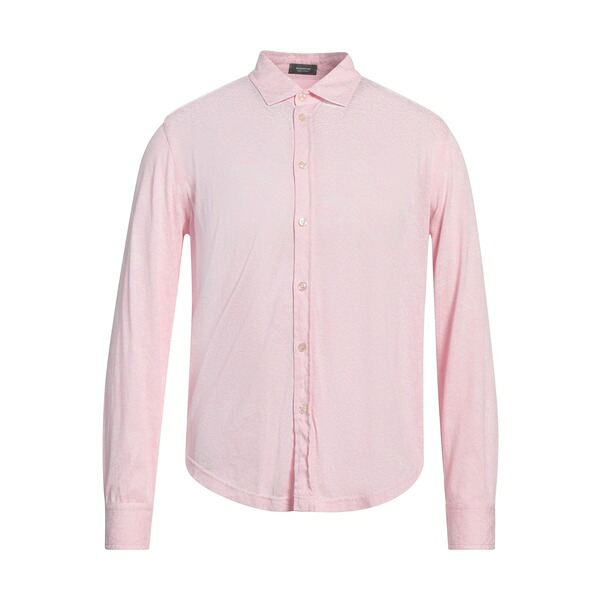 【送料無料】 ロッソピューロ メンズ シャツ トップス Shirts Pink