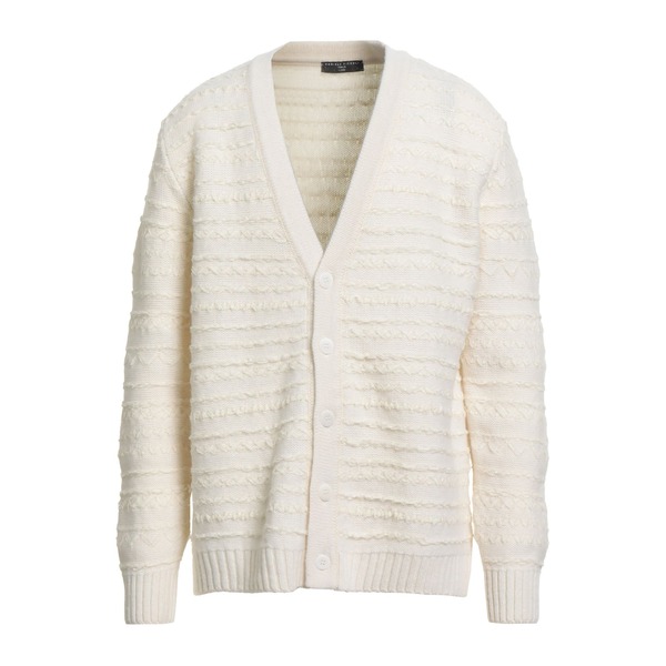 【貨物輸送無料】 ダニエル フィエゾリ メンズ ジレー アウター Cardigans White