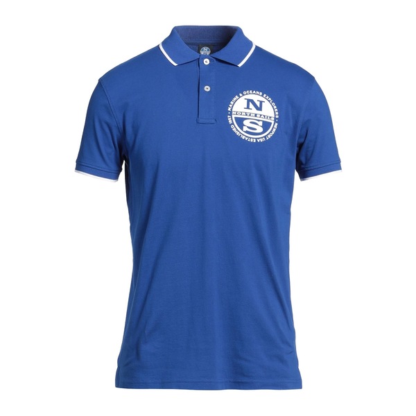 【送料無料】 ノースセール メンズ Tシャツ トップス Polo shirts Blue