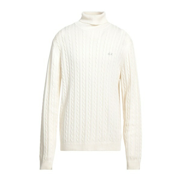 【送料無料】 サンシックスティーエイト メンズ ニット&セーター アウター Turtlenecks White