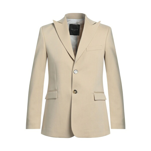 【貨物輸送無料】 ガレパリ メンズ 上衣＆上衣 アウター Blazers Beige
