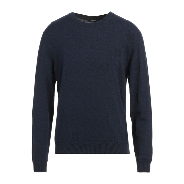 【送料無料】 アルファス テューディオ メンズ ニット&セーター アウター Sweaters Blue