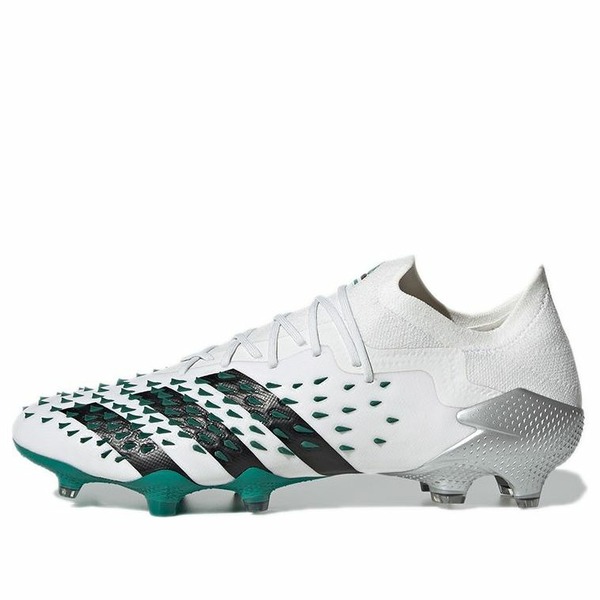 adidas アディダス メンズ スニーカー 【adidas Predator Freak.1 L Fg Eqt 'White Green Black' GW0749】 サイズ US_7.5(25.5cm)|asty