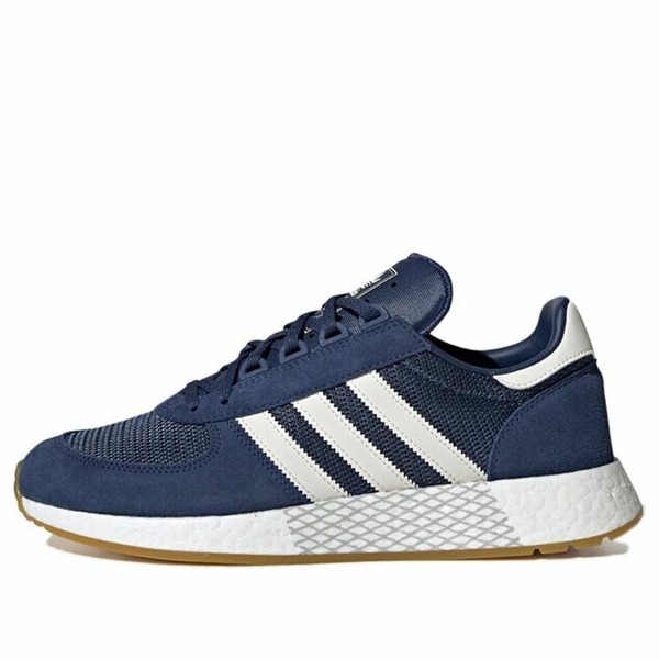 adidas アディダス メンズ スニーカー  【adidas Marathon Tech Shoes \u0027Tech Indigo Off White Gum\u0027 EF4394】  大きさ US_12(30.0糎)
