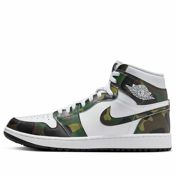 Air Jordan ジョーダン メンズ スニーカー 【Air Jordan 1 High Golf 'Camo' DQ0660-300】 サイズ US_6(24.0cm)|asty
