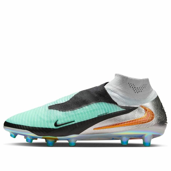 Nike ナイキ メンズ スニーカー  【Nike Phantom 6 High Elite AG \u0027Chrome Black\u0027 IH3985-001】  大いさ US_10(28.0糎) 靴-スニーカー