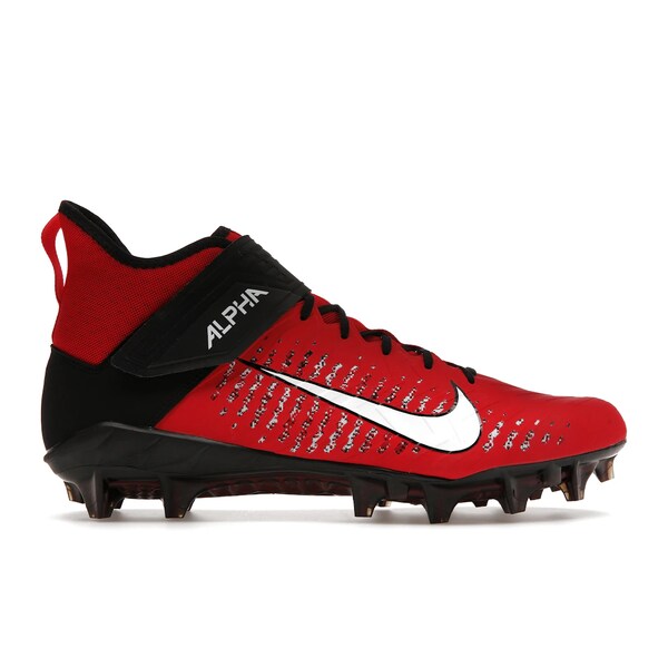 Nike ナイキ メンズ スニーカー  【Nike Alpha Menace Pro 2 Mid University Red】  大いさ US_10.5(28.5珊) University Red/Black/White スニーカー-メンズ靴-靴