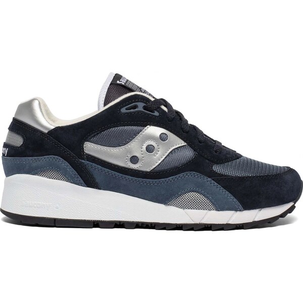 Saucony サッカニー メンズ スニーカー  【Saucony Shadow 6000 Navy Silver】  大いさ US_8.5(26.5糎) Navy/Silver スニーカー-メンズ靴-靴