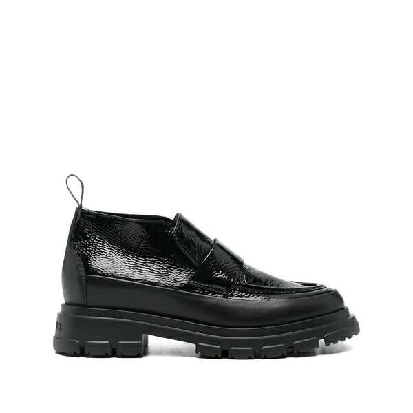 キャンディス クーパー レディース スリッポン・ローファー シューズ Leather loafers Black
