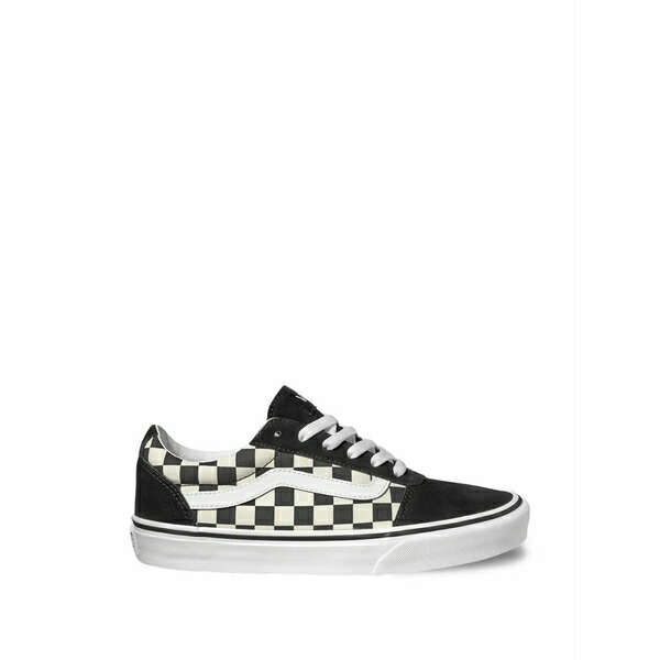 バンズ レディース スニーカー シューズ Checkerboard stripe sneakers Black