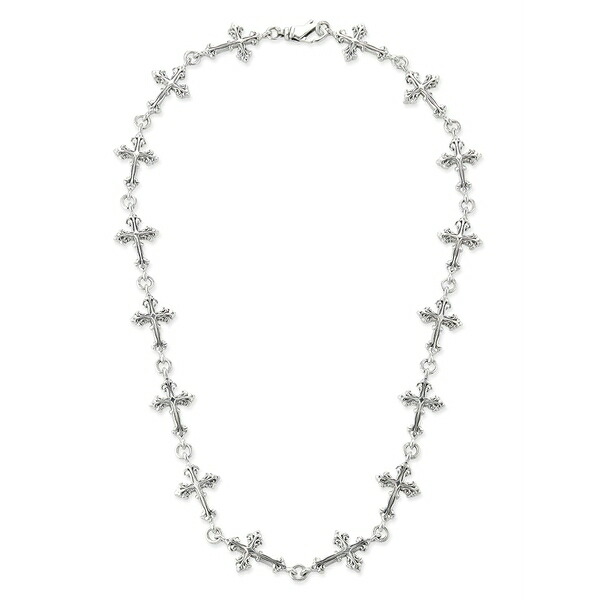 エマニュエレ ビコッキ メンズ ネックレス・チョーカー アクセサリー Avelli charm necklace Silver｜asty