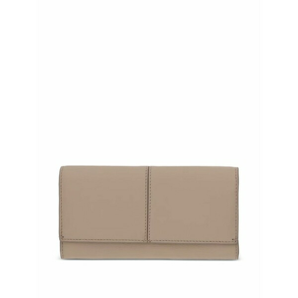 マルコポーロ レディース 財布 アクセサリー Foldover leather wallet Neutrals|asty