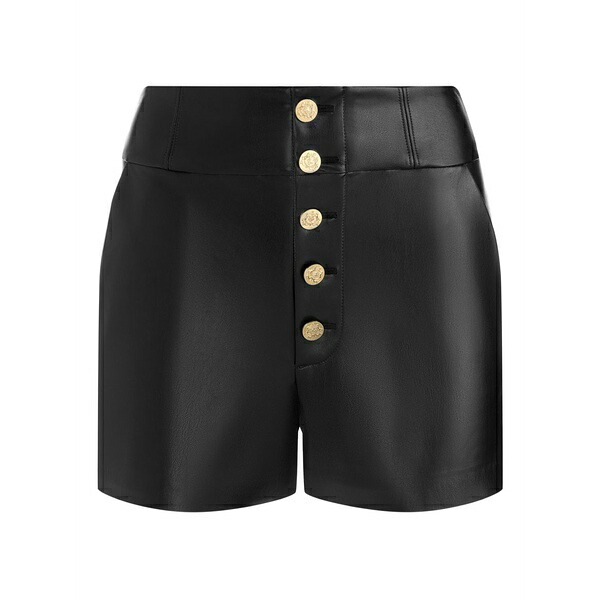 アリス アンド オリビア レディース カジュアルパンツ ボトムス Baylor shorts Black｜asty