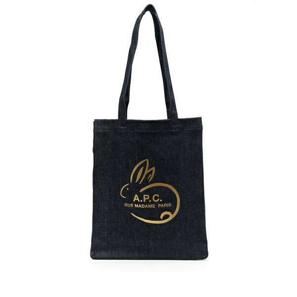 アーペーセー レディース トートバッグ バッグ Lou tote bag Blue｜asty