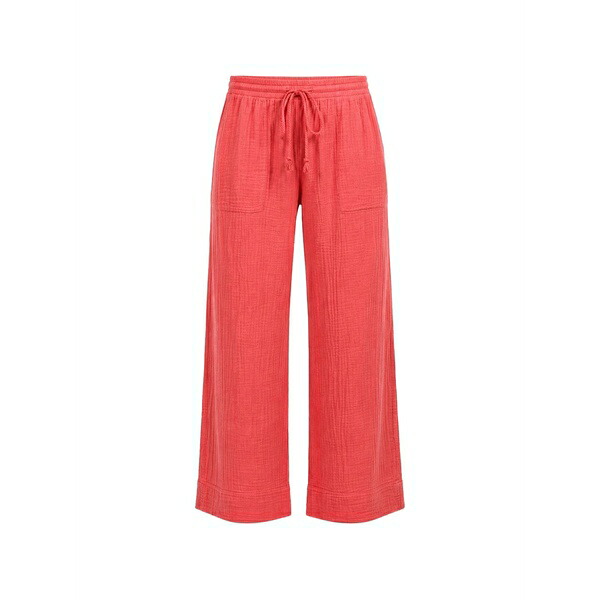キセレナ レディース カジュアルパンツ ボトムス Kayson drawstring-waist trousers Red|asty
