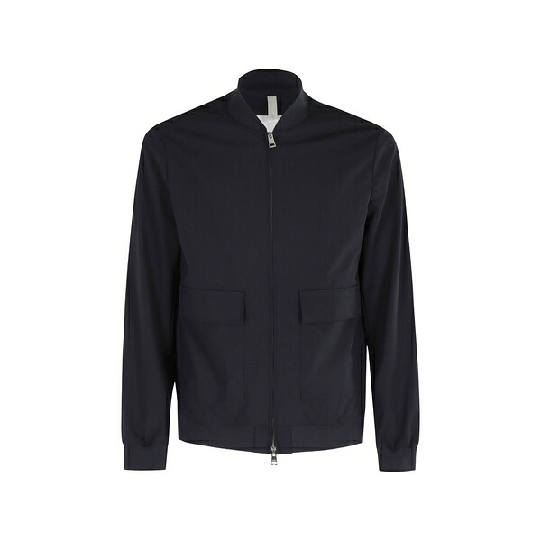 デューノ メンズ ジャケット&ブルゾン アウター Zip-fastening jacket Blue|asty