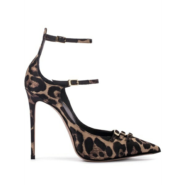 ル シラ レディース パンプス シューズ Morgana 120mm leopard-print pumps Brown｜asty
