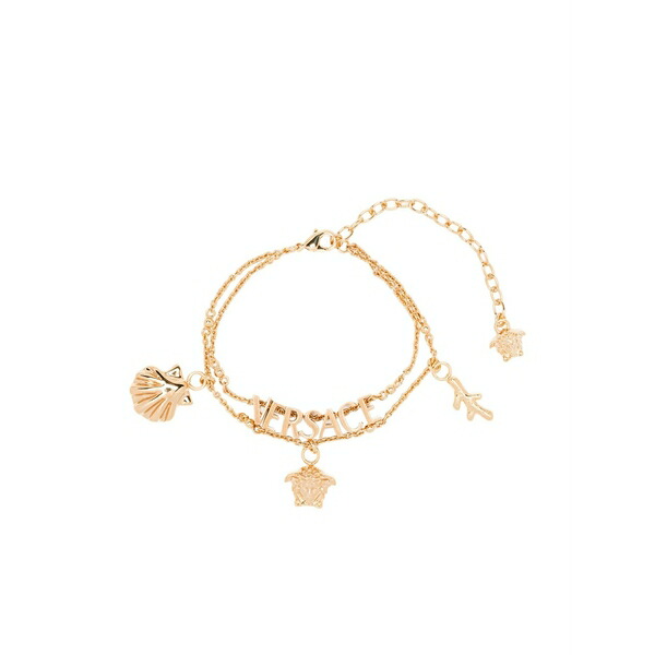 ヴェルサーチ レディース ブレスレット・バングル・アンクレット アクセサリー Icons de la mer bracelet Gold｜asty