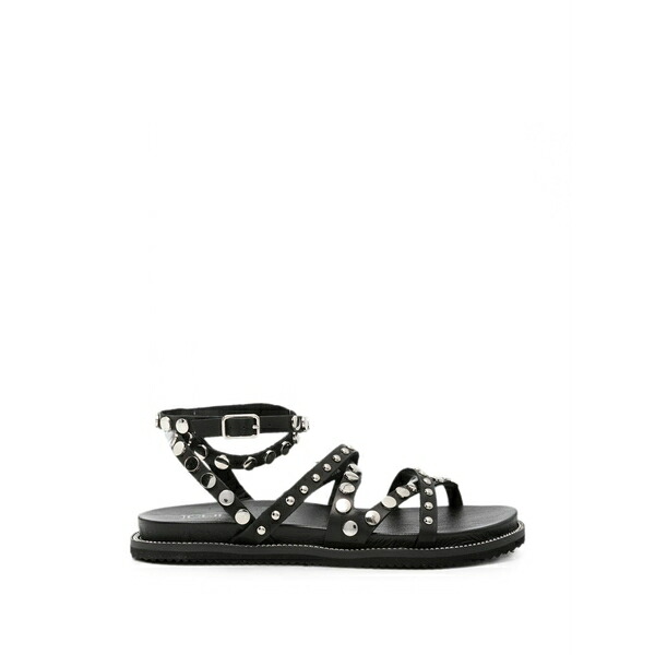 カルト レディース サンダル シューズ Roshelle stud-embellishment sandals Black｜asty