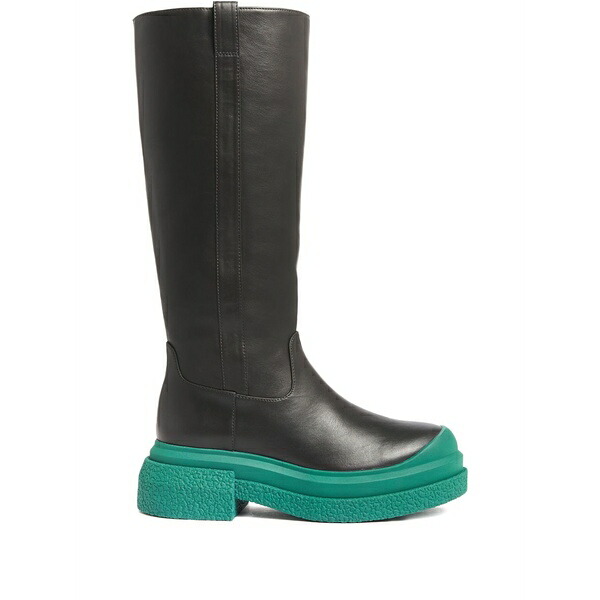 スチュアート ワイツマン レディース ブーツ シューズ 60mm charli sportlift knee-high boots Black｜asty