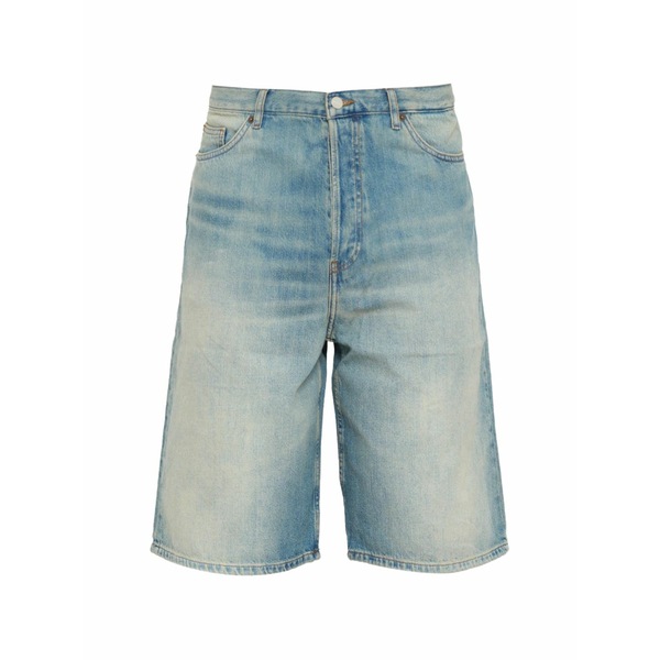 ウッド ウッド メンズ カジュアルパンツ ボトムス Type 16 denim shorts Blue｜asty