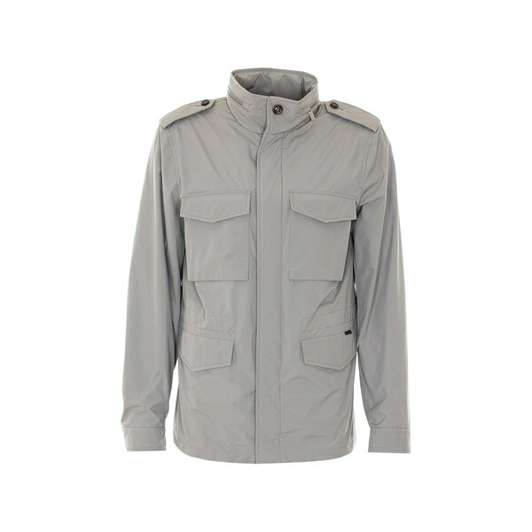 ムーレー メンズ ジャケット＆ブルゾン アウター High-neck pockets jacket Grey｜asty 269,800円