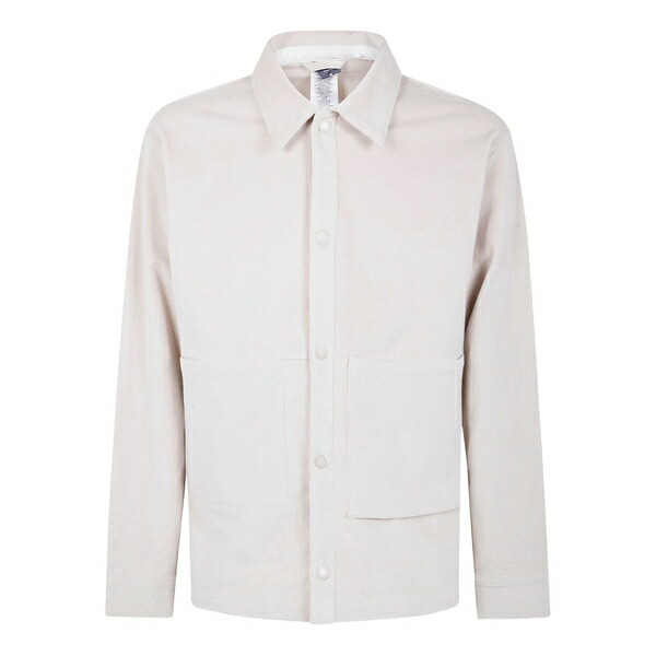 ニューバランス メンズ シャツ トップス Stretch corduroy overshirt Neutrals|asty